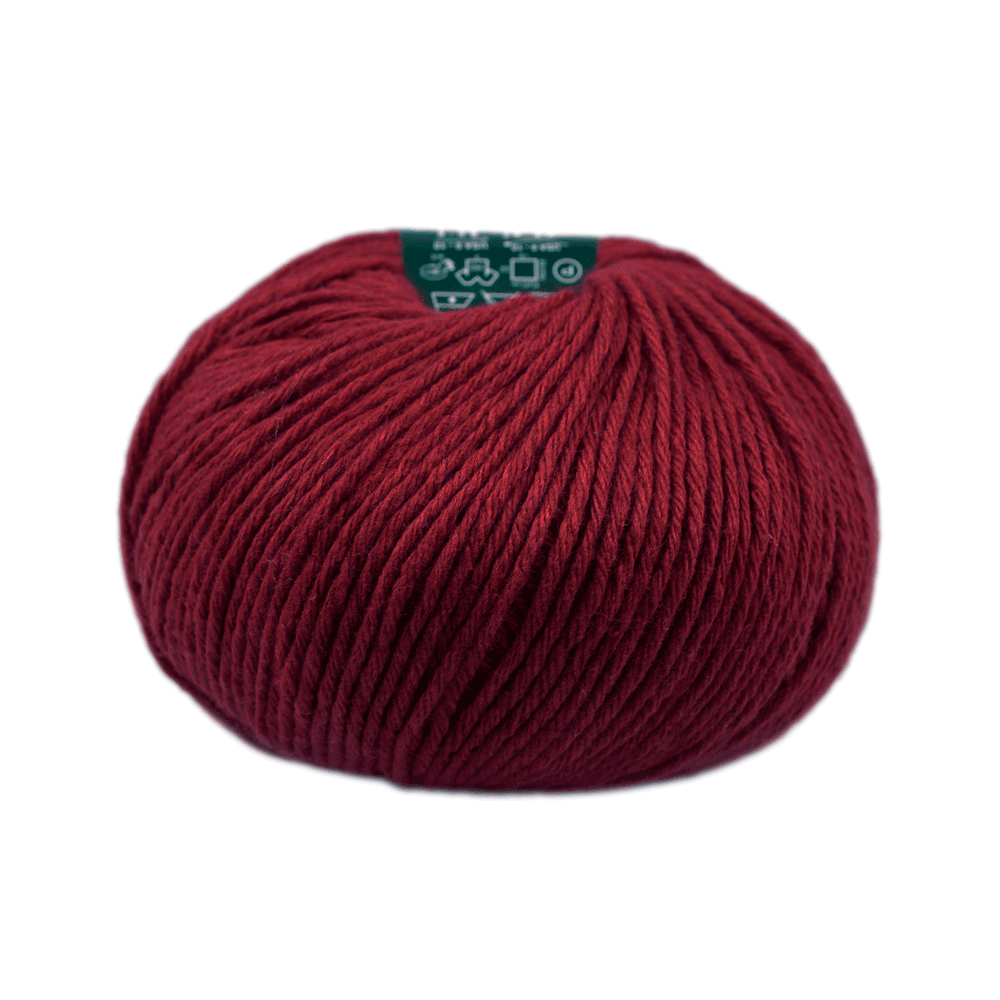 gomitolo misto cashmere bordò