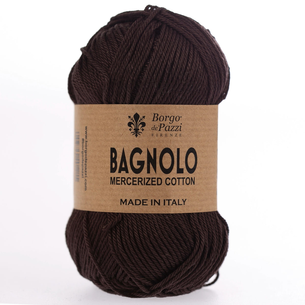 Bagnolo Filato 100% Cotone Gasato Mercerizzato Made in Italy – Confezione 5 Gomitoli da 50 g (125 m)