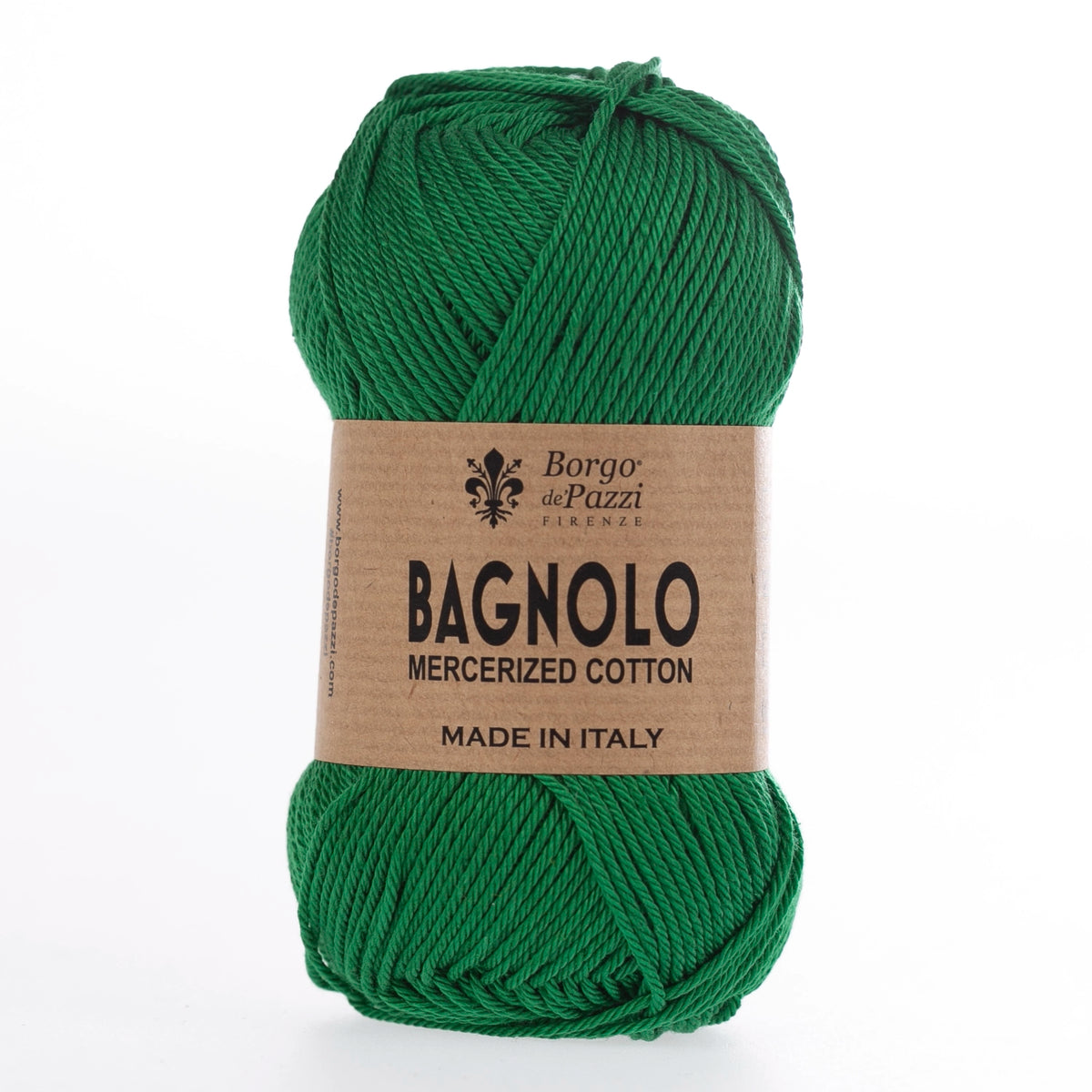 Bagnolo Filato 100% Cotone Gasato Mercerizzato Made in Italy – Confezione 5 Gomitoli da 50 g (125 m)