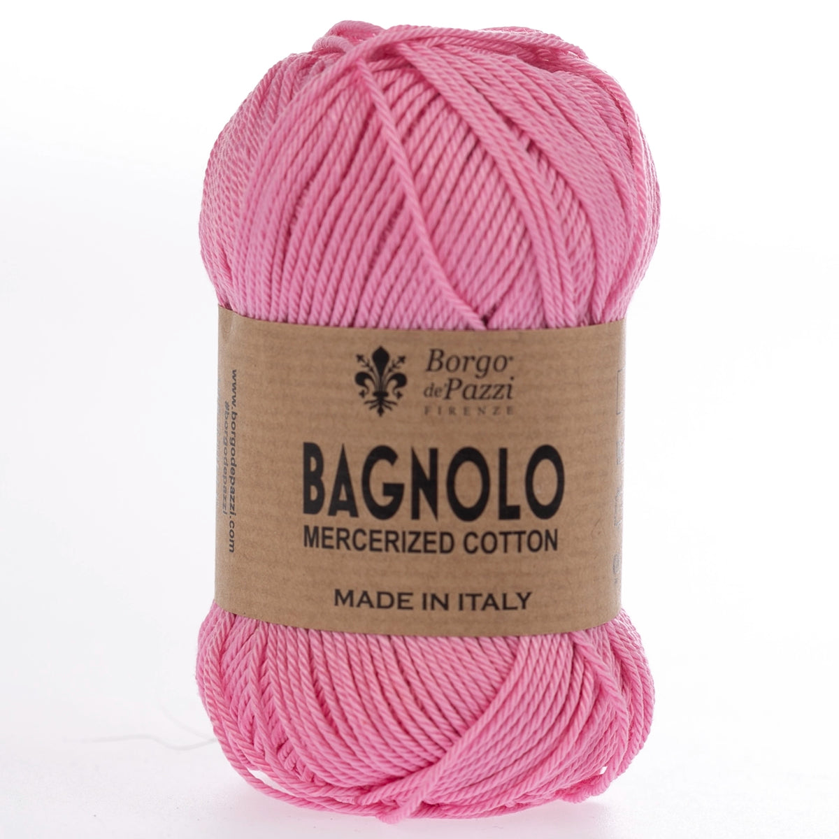 Bagnolo Filato 100% Cotone Gasato Mercerizzato Made in Italy – Confezione 5 Gomitoli da 50 g (125 m)