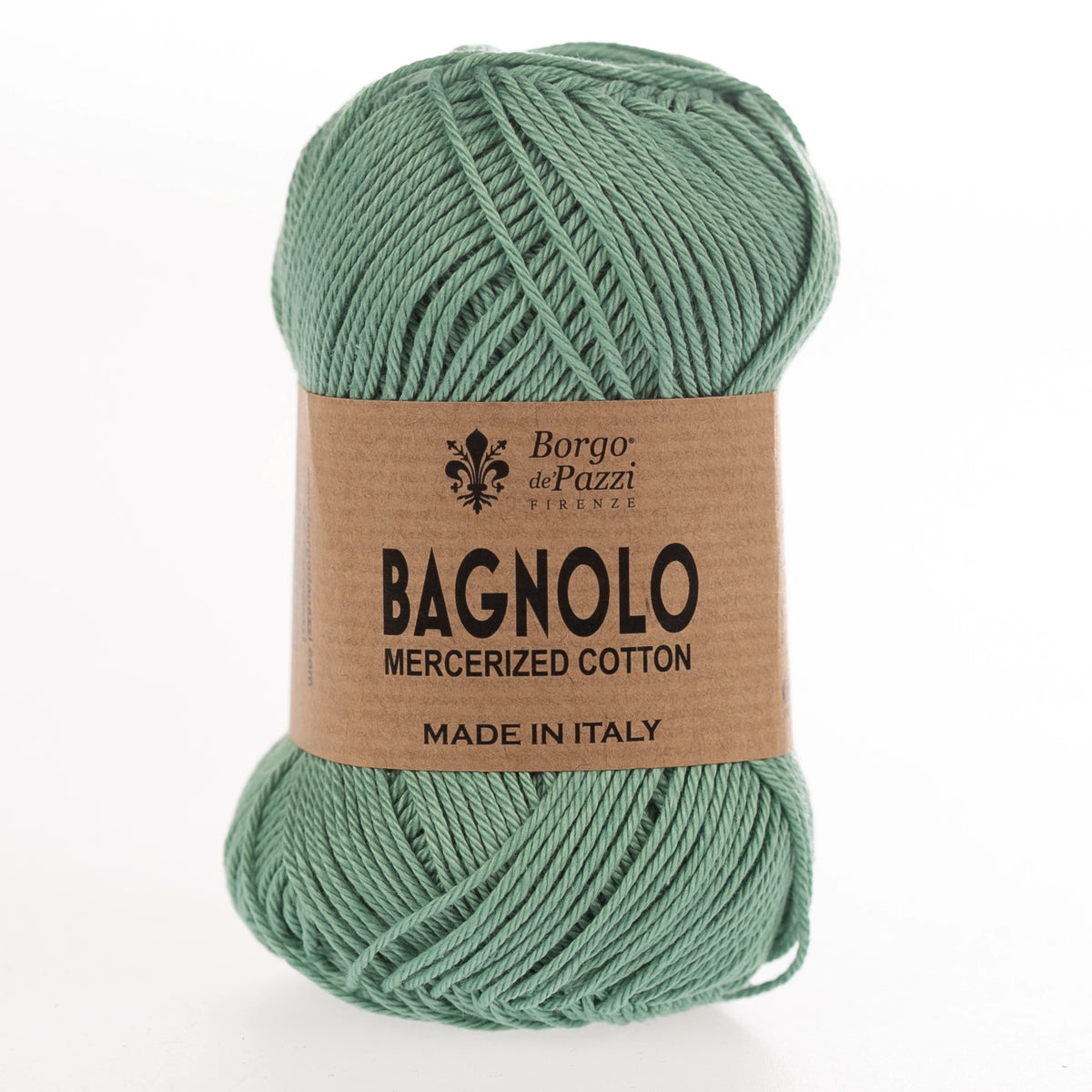 Bagnolo Filato 100% Cotone Gasato Mercerizzato Made in Italy – Confezione 5 Gomitoli da 50 g (125 m)
