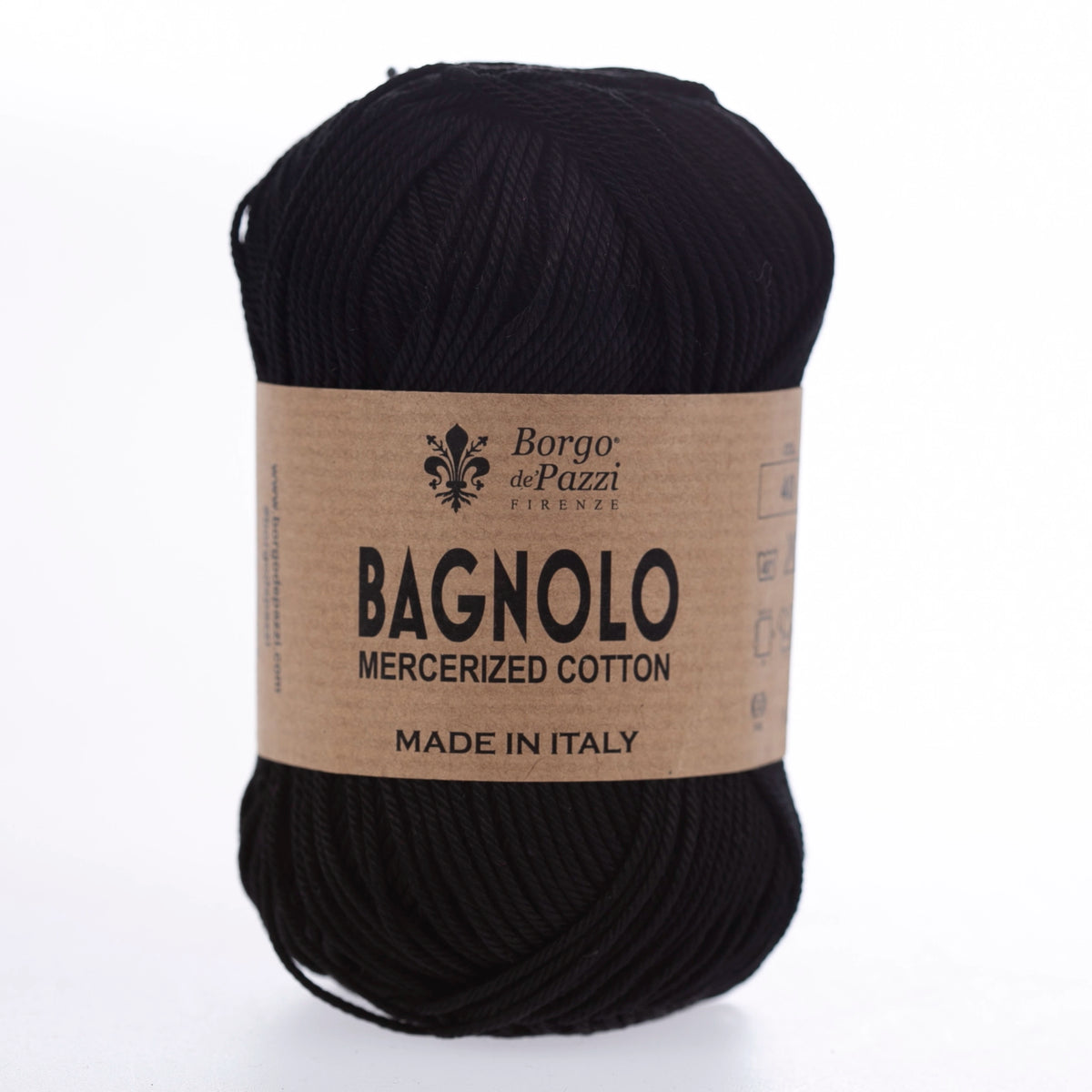 Bagnolo Filato 100% Cotone Gasato Mercerizzato Made in Italy – Confezione 5 Gomitoli da 50 g (125 m)