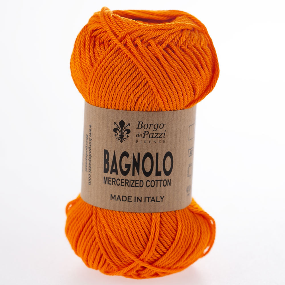 Bagnolo Filato 100% Cotone Gasato Mercerizzato Made in Italy – Confezione 5 Gomitoli da 50 g (125 m)