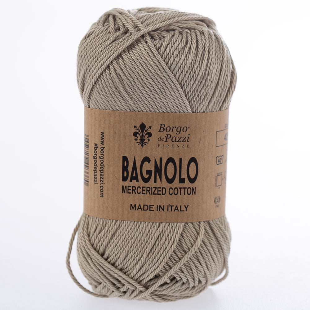 Bagnolo Filato 100% Cotone Gasato Mercerizzato Made in Italy – Confezione 5 Gomitoli da 50 g (125 m)