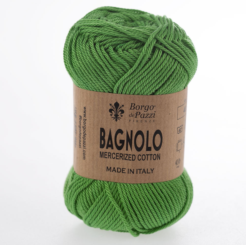 Bagnolo Filato 100% Cotone Gasato Mercerizzato Made in Italy – Confezione 5 Gomitoli da 50 g (125 m)