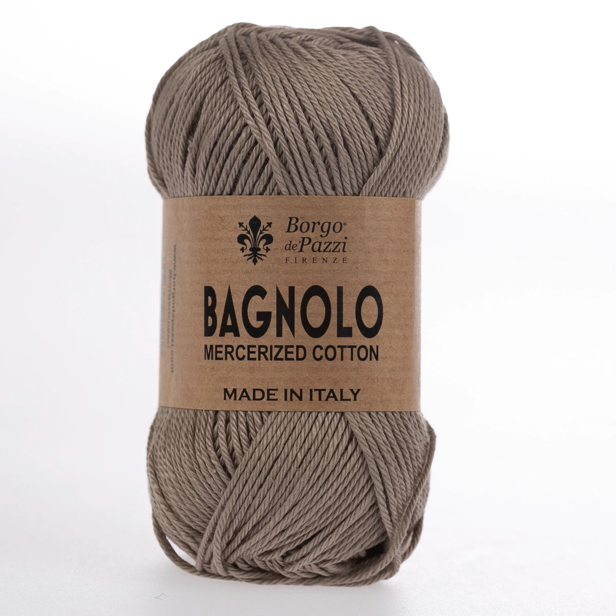 Bagnolo Filato 100% Cotone Gasato Mercerizzato Made in Italy – Confezione 5 Gomitoli da 50 g (125 m)