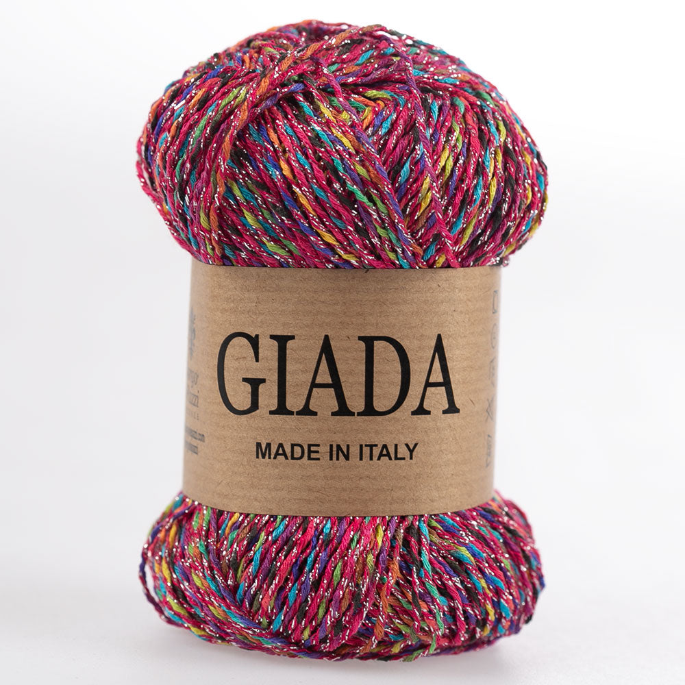"Giada" cotone multicolore e brillante