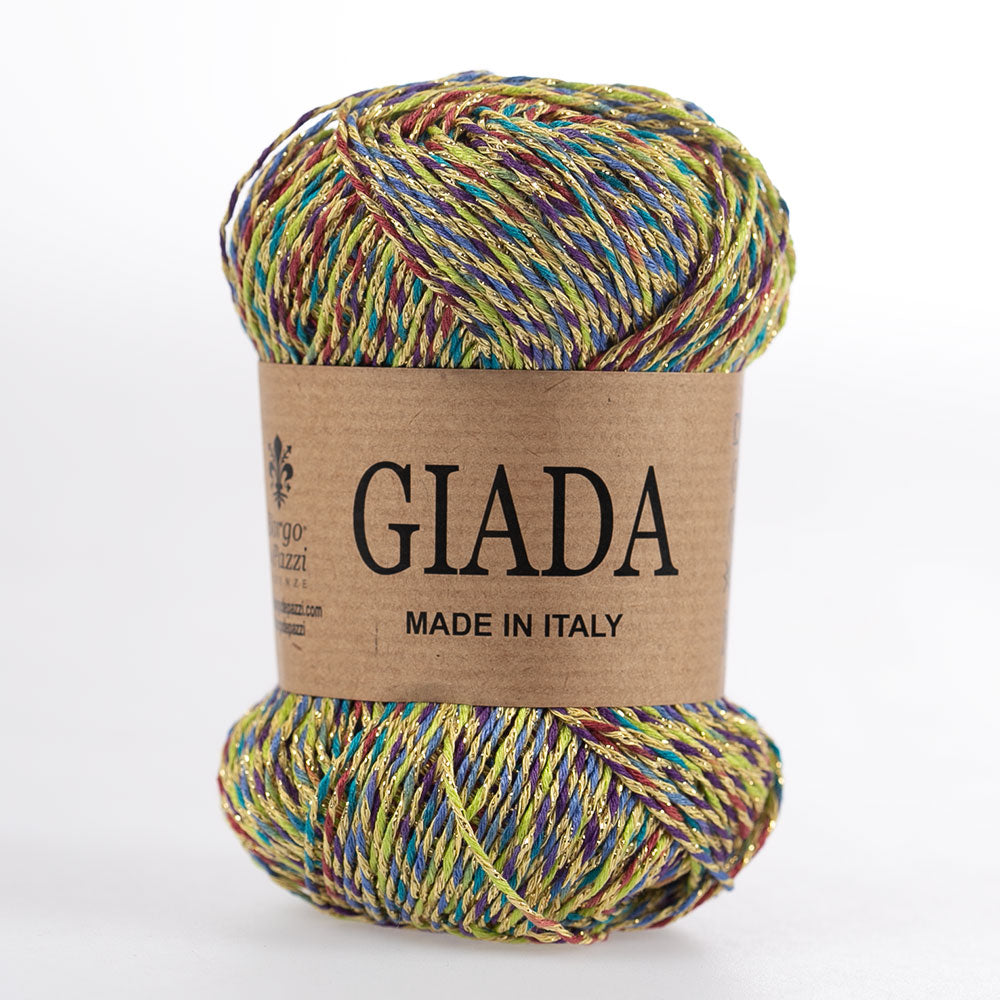 "Giada" cotone multicolore e brillante