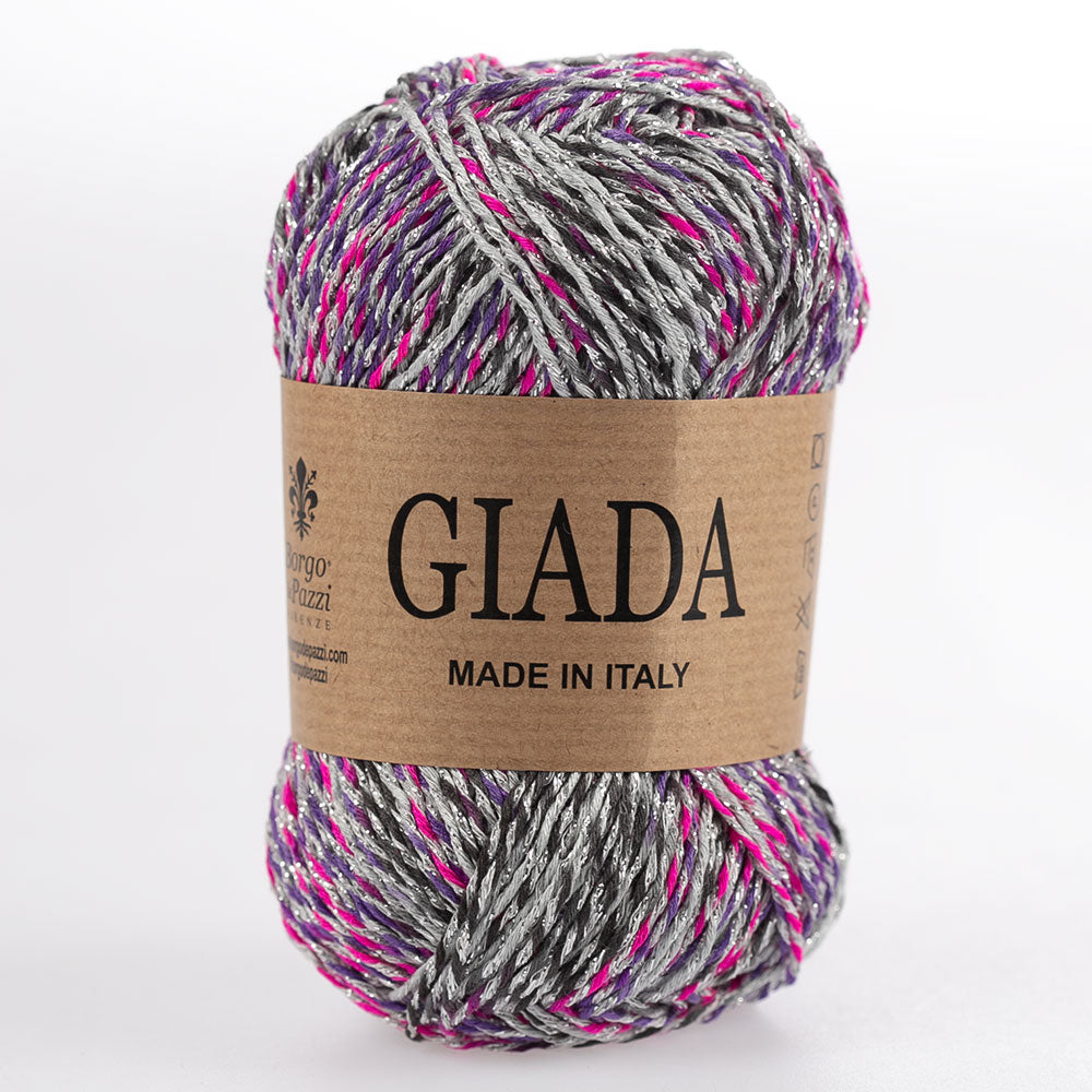"Giada" cotone multicolore e brillante