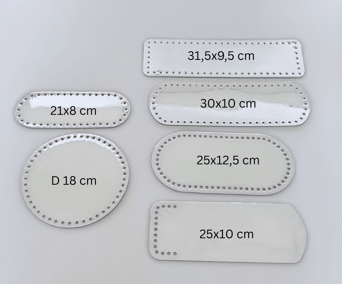 Fondi Specchiati per Borse all’Uncinetto 21CM X 8CM