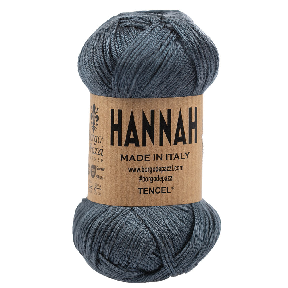 "Hannah" Filato Lyocell 100% ideale per Maglia e Uncinetto – 5 gomitoli da 50 grammi – Morbido, traspirante, fresco ed eco sostenibile