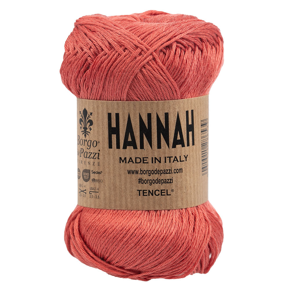 "Hannah" Filato Lyocell 100% ideale per Maglia e Uncinetto – 5 gomitoli da 50 grammi – Morbido, traspirante, fresco ed eco sostenibile