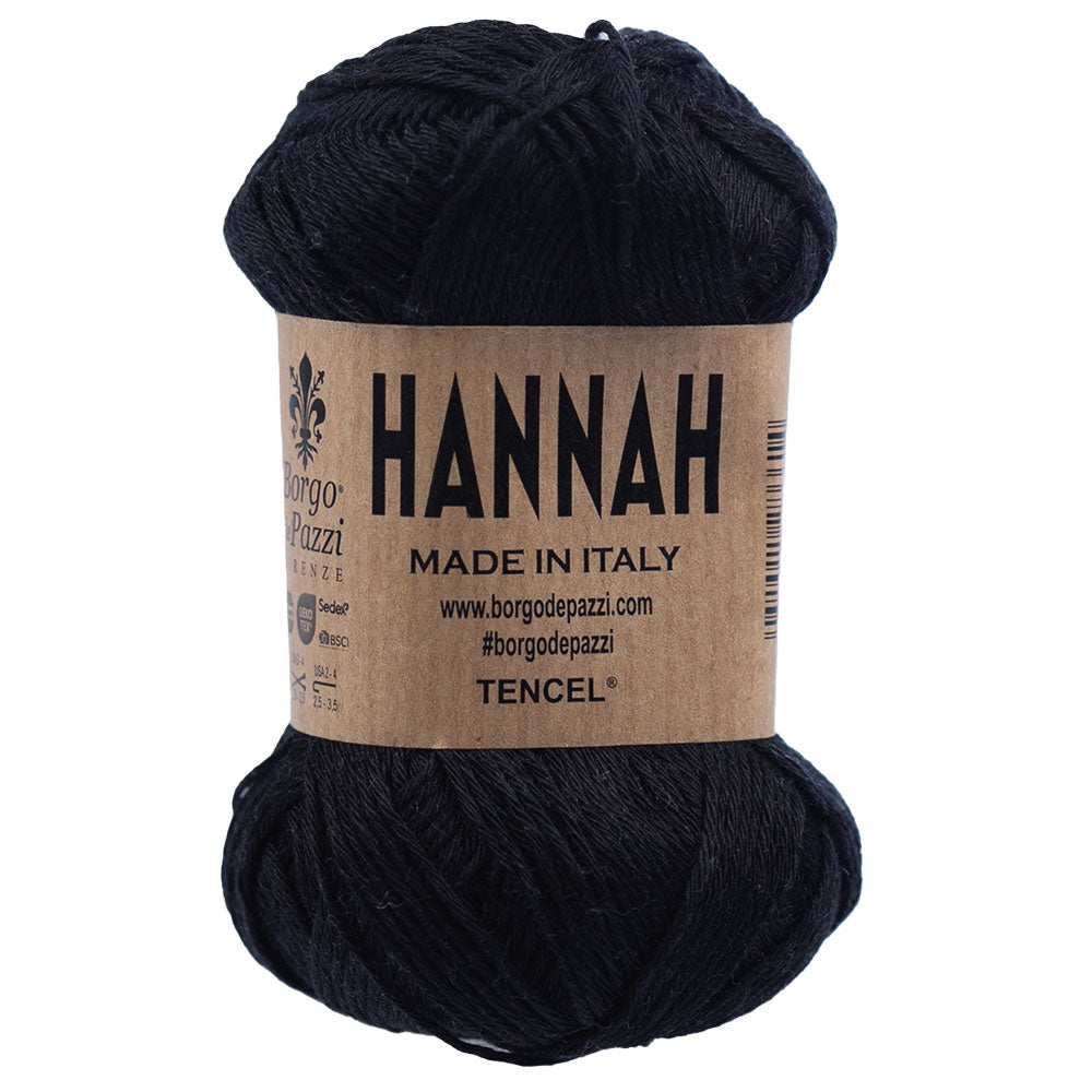 "Hannah" Filato Lyocell 100% ideale per Maglia e Uncinetto – 5 gomitoli da 50 grammi – Morbido, traspirante, fresco ed eco sostenibile