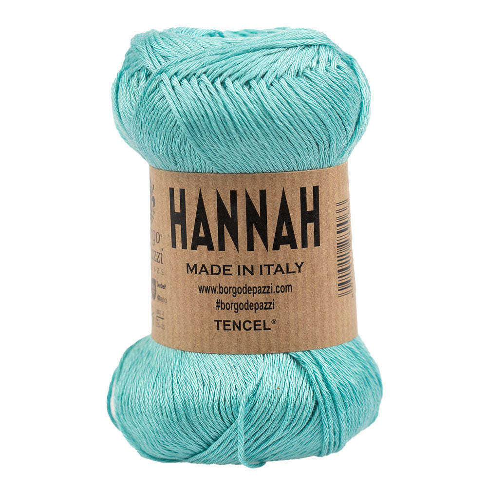 "Hannah" Filato Lyocell 100% ideale per Maglia e Uncinetto – 5 gomitoli da 50 grammi – Morbido, traspirante, fresco ed eco sostenibile