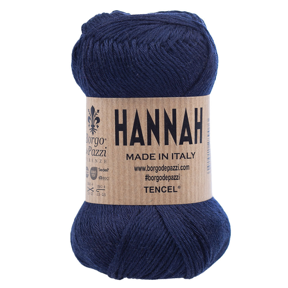"Hannah" Filato Lyocell 100% ideale per Maglia e Uncinetto – 5 gomitoli da 50 grammi – Morbido, traspirante, fresco ed eco sostenibile