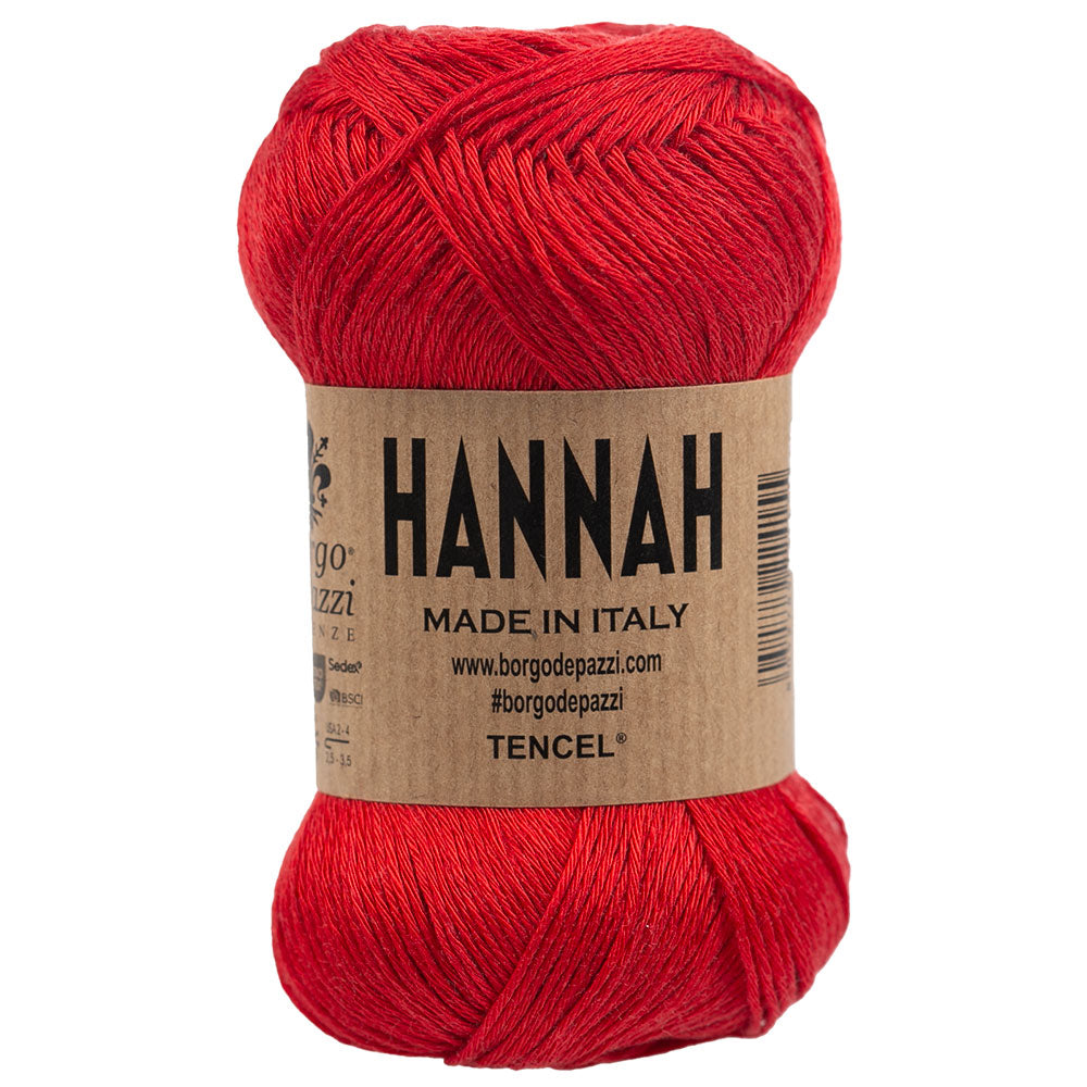 "Hannah" Filato Lyocell 100% ideale per Maglia e Uncinetto – 5 gomitoli da 50 grammi – Morbido, traspirante, fresco ed eco sostenibile