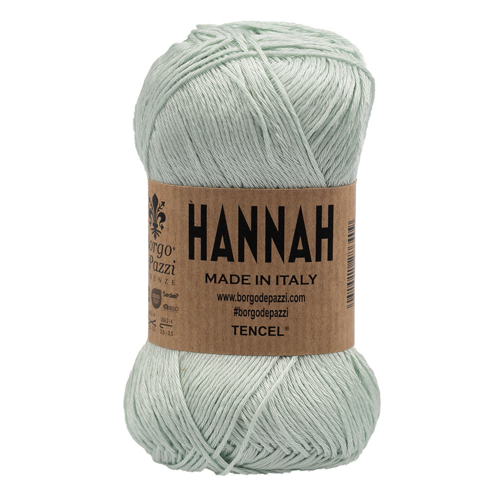 "Hannah" Filato Lyocell 100% ideale per Maglia e Uncinetto – 5 gomitoli da 50 grammi – Morbido, traspirante, fresco ed eco sostenibile