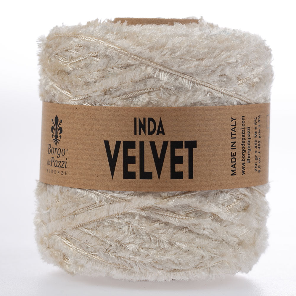 Inda Velvet, il cordino effetto ciniglia