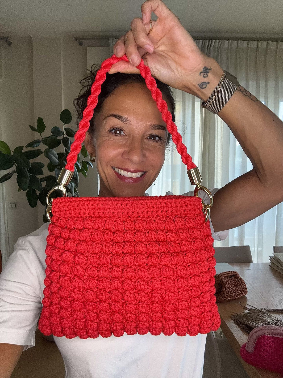 Kit  Papavero di Frainodi crochet
