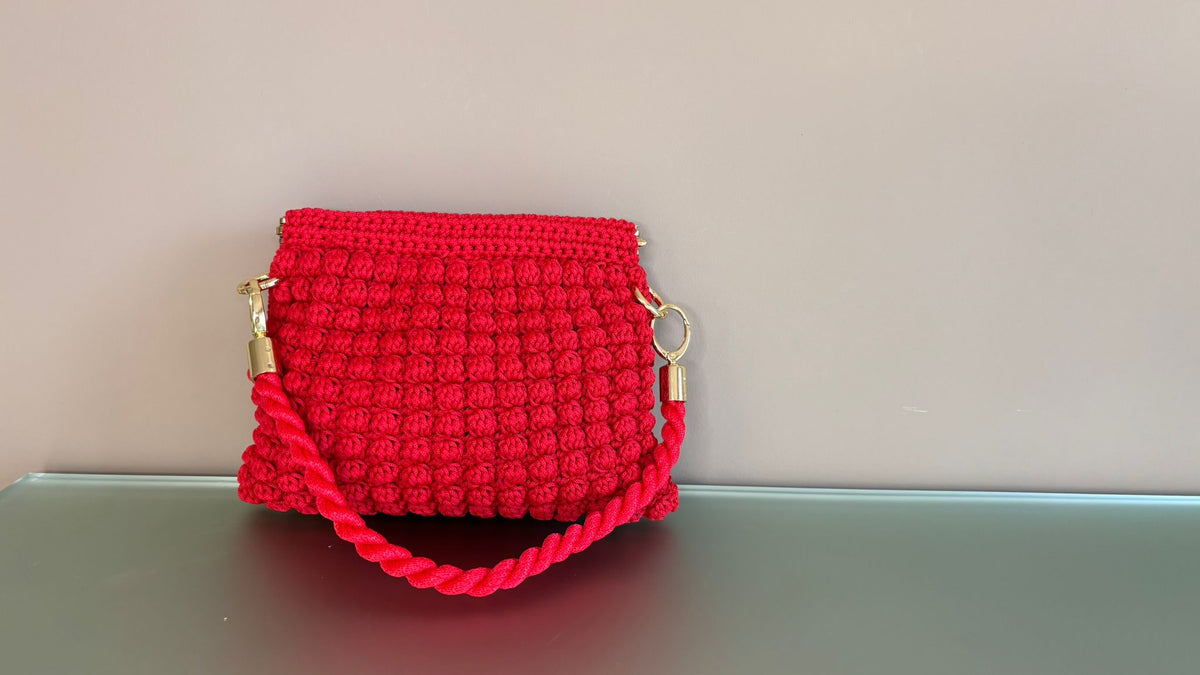 Kit  Papavero di Frainodi crochet