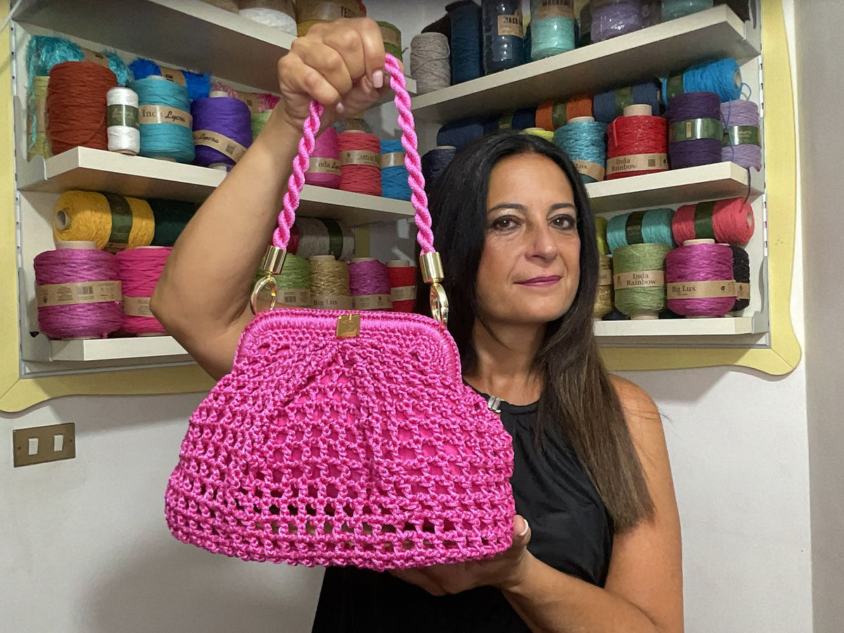 Kit clutch a rete di Tiziana Volpe