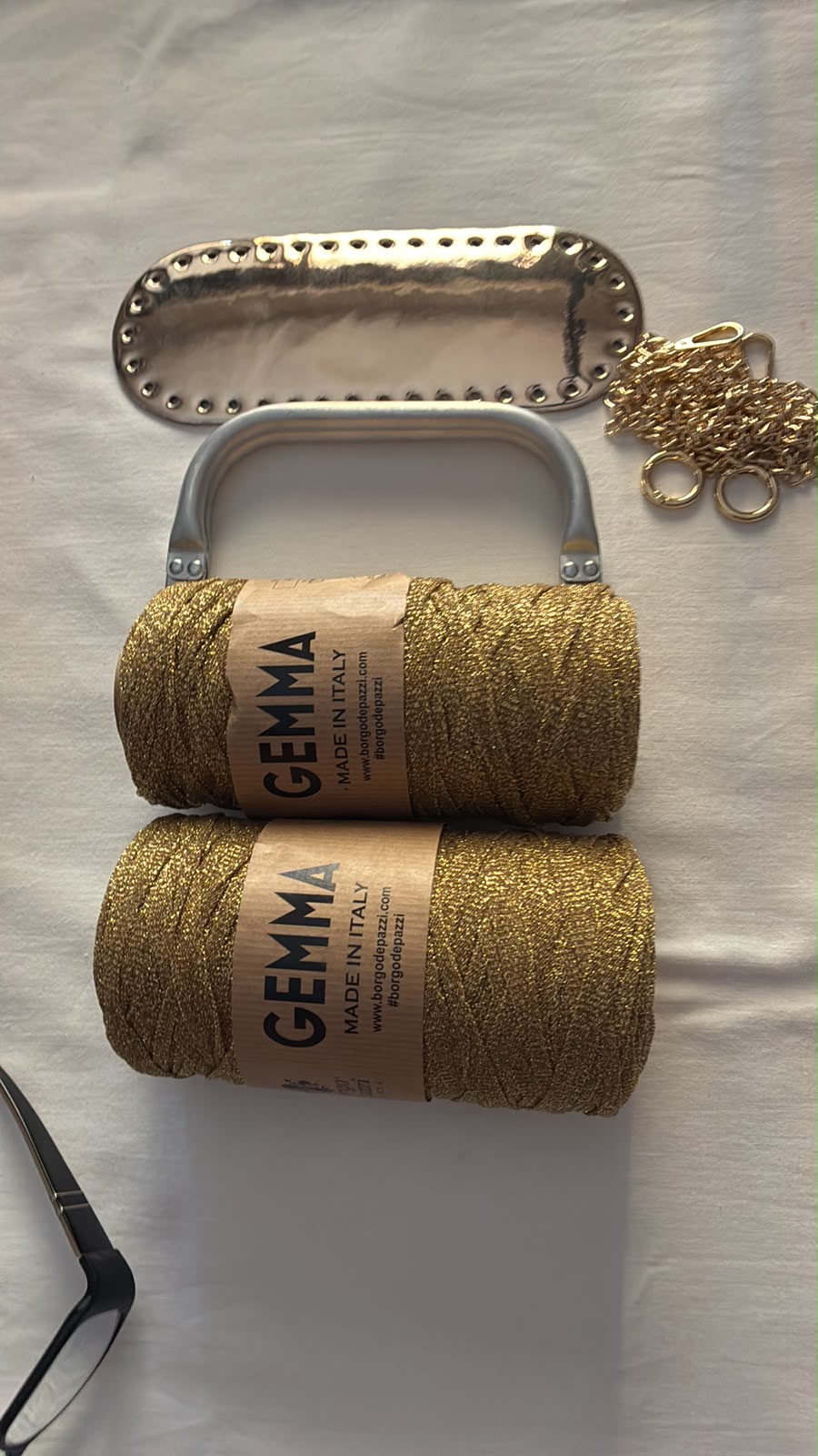 Kit Mini star clutch di Tiziana Volpe crochet