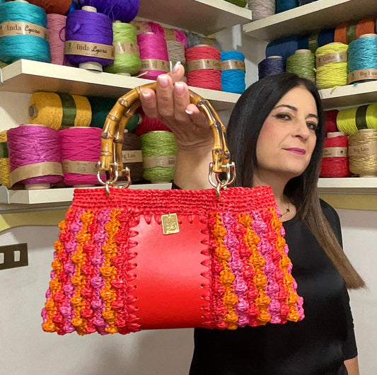 Kit rafia estiva di Tiziana Volpe crochet