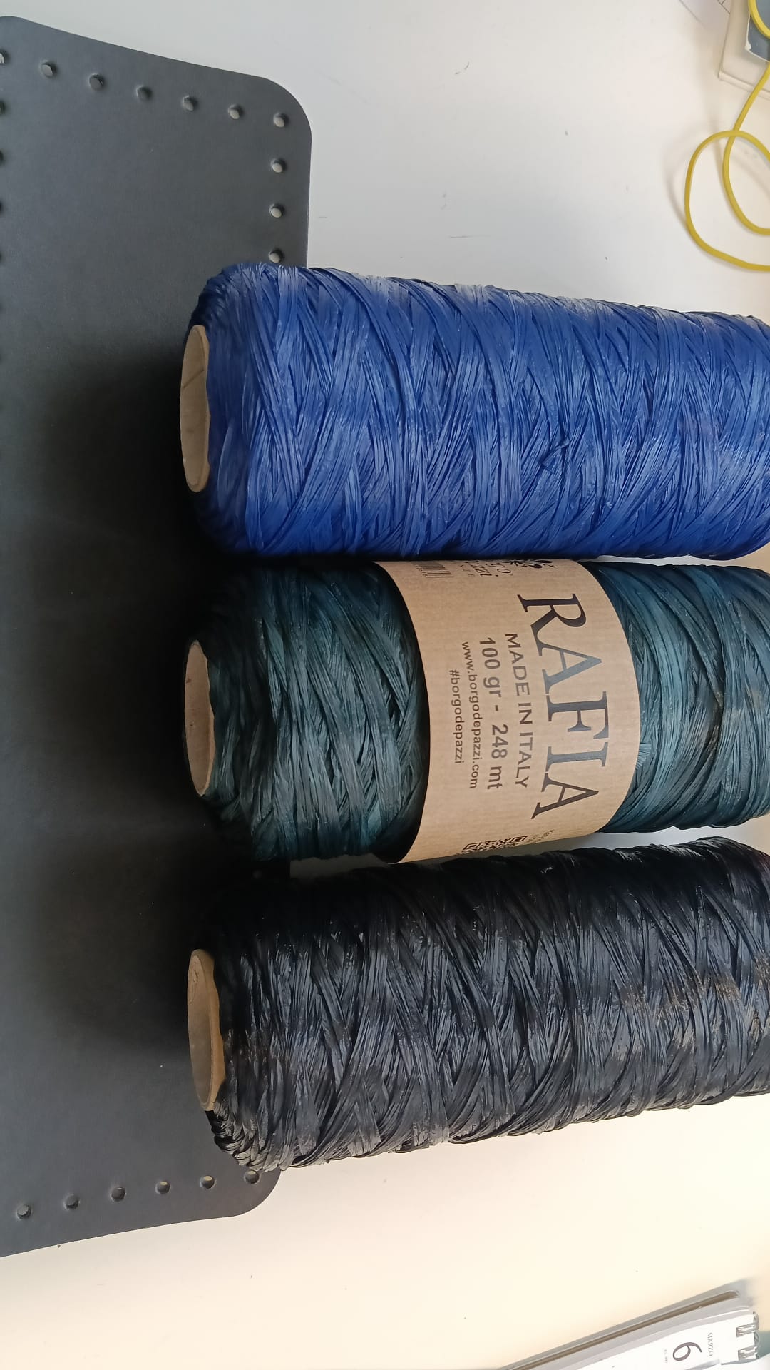 Kit rafia estiva di Tiziana Volpe crochet