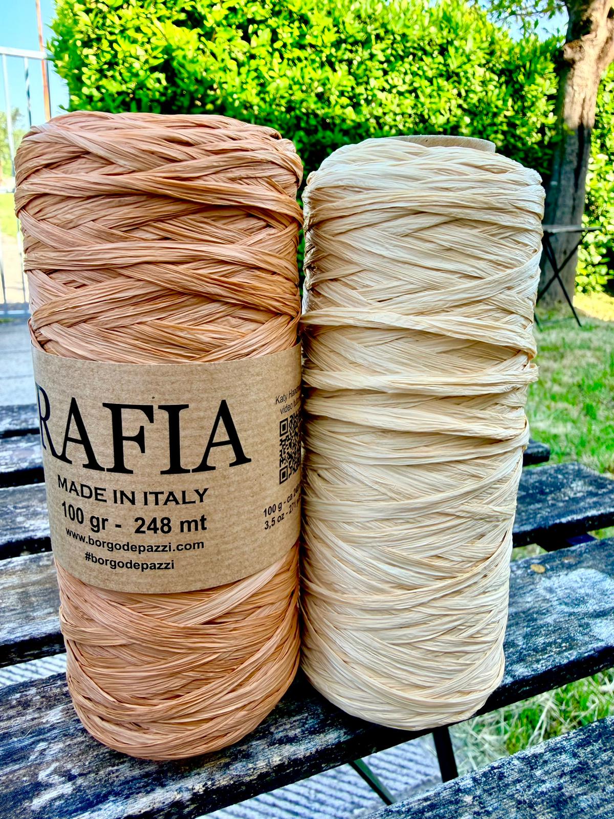 Cappello di rafia : il kit per farlo a cura di Cocoa bags