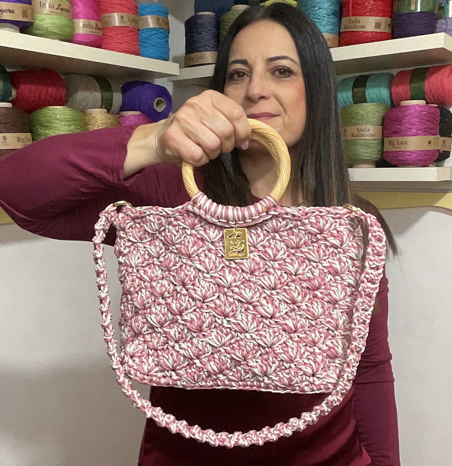 Kit borsa Ventaglio di Tiziana Volpe crochet