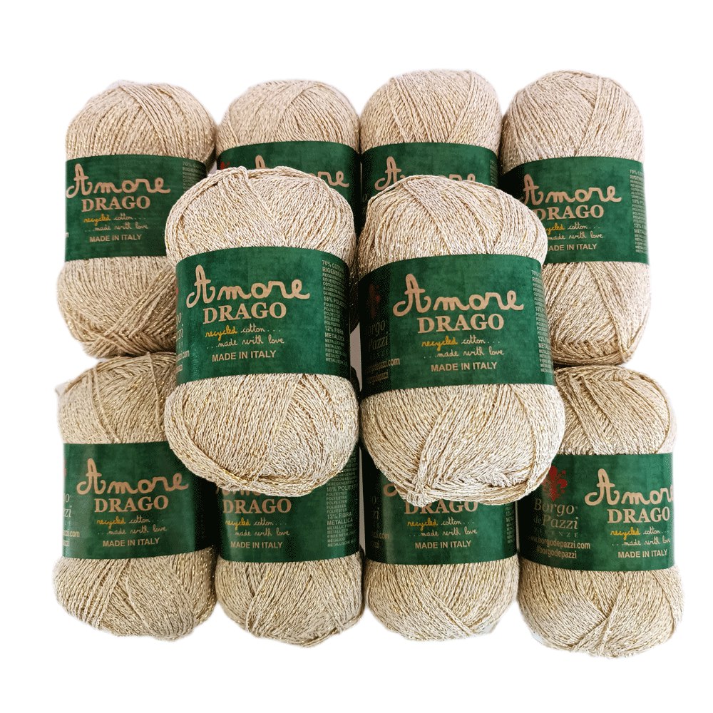 cotone oro per uncinetto